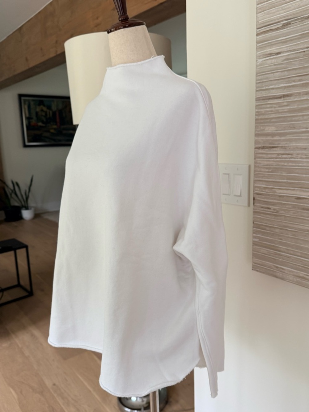 Frank & Eileen EFFIE Long-Sleeve Funnel Neck Capelet size XS - Picture 6 of 9